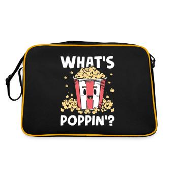 Sweet Popcorn - Poppin Movie Night Popcorn Lovers - Retro Bag - black/gold - Back