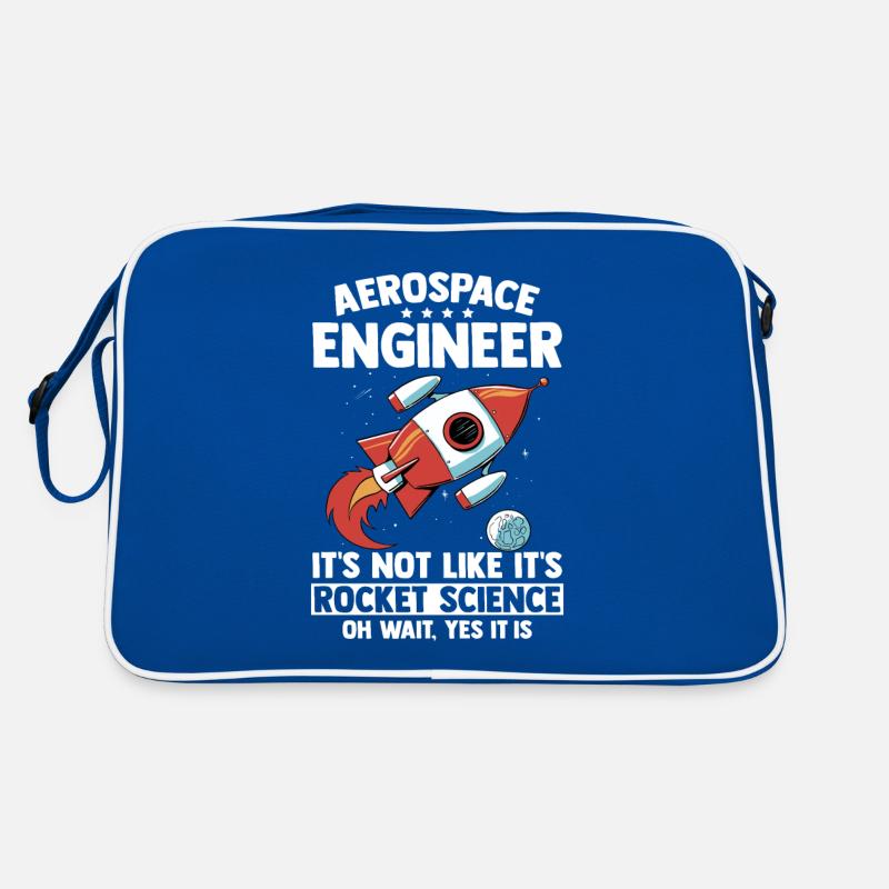 Aerospace Engineer Rocket Science Gift Retro Bag