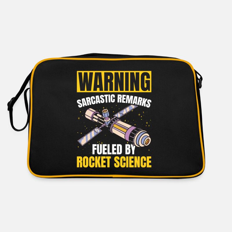 Space Aircraft Engineer Fueled Rocket Science Retro Bag
