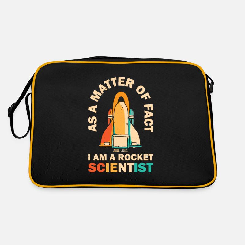 Rétro Rocket Scientist Spaceman Navette spatiale Sac Retro