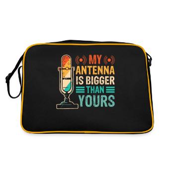 Opérateur radio émetteur Fequenz Communication - Sac Retro - noir/or - Dos