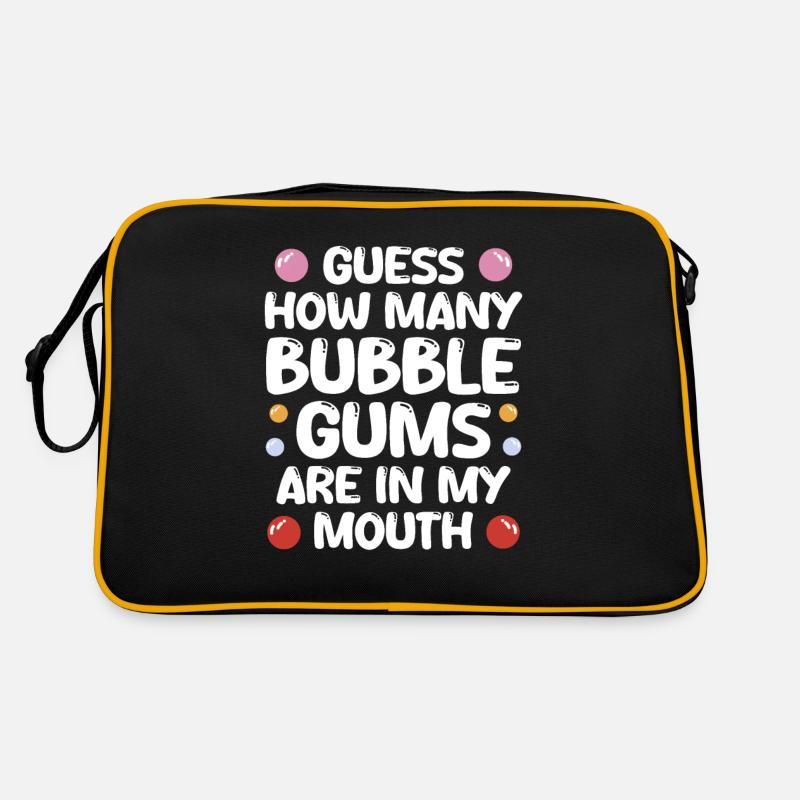 Bubble Gums In My Mouth Retro Bag