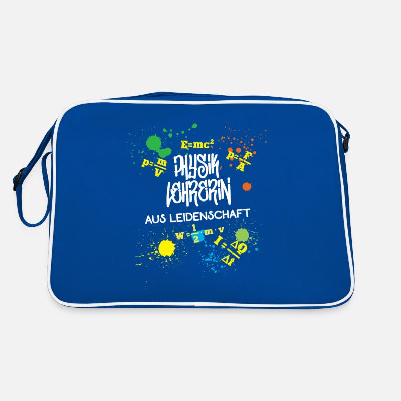 Physiklehrerin aus Leidenschaft Beruf Lehrerin Retro Tasche