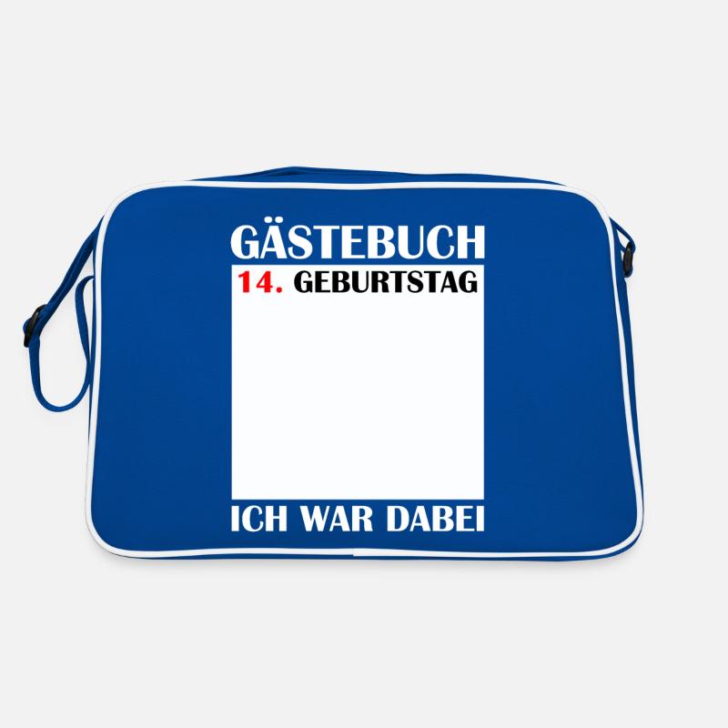 14. Geburtstag Mädchen 14 Jahre Jungen Geschenk Retro Tasche