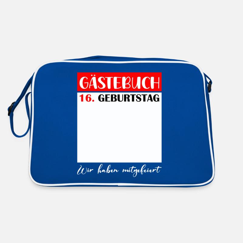 16e anniversaire fille 16 ans garçon cadeau Sac Retro