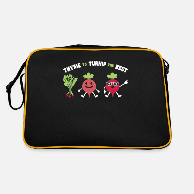 Thym Au Navet La Betterave Betterave Betterave Cadeau Sac Retro