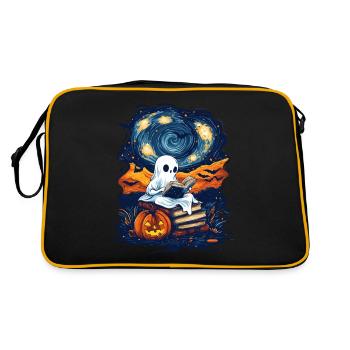 Cadeau d’Halloween Femmes Hommes Enfants Décoration - Sac Retro - noir/or - Dos
