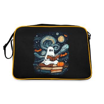 Cadeau d’Halloween Femmes Hommes Enfants Décoration - Sac Retro - noir/or - Dos