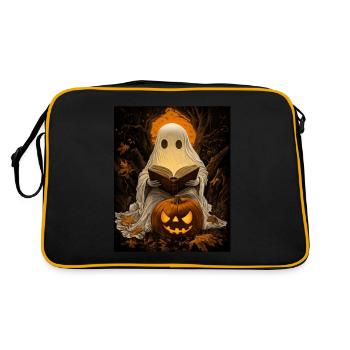 Cadeau d’Halloween Femmes Hommes Enfants Décoration - Sac Retro - noir/or - Dos