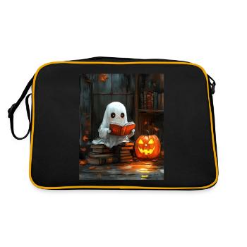 Cadeau d’Halloween Femmes Hommes Enfants Décoration - Sac Retro - noir/or - Dos