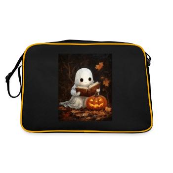 Cadeau d’Halloween Femmes Hommes Enfants Décoration - Sac Retro - noir/or - Dos