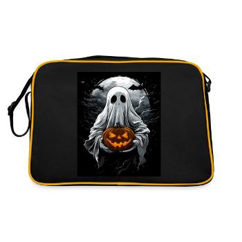 Cadeau d’Halloween Femmes Hommes Enfants Décoration - Sac Retro - noir/or - Dos