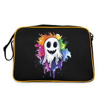 Cadeau d’Halloween Femmes Hommes Enfants Décoration - Sac Retro - noir/or - Dos