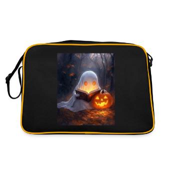 Cadeau d’Halloween Femmes Hommes Enfants Décoration - Sac Retro - noir/or - Dos