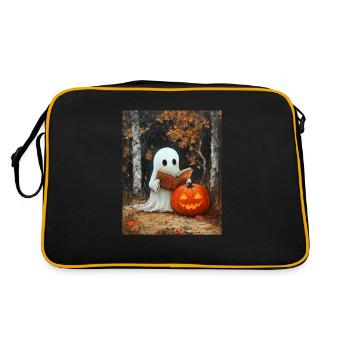 Cadeau d’Halloween Femmes Hommes Enfants Décoration - Sac Retro - noir/or - Dos