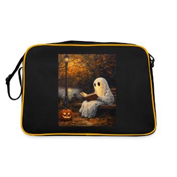 Cadeau d’Halloween Femmes Hommes Enfants Décoration - Sac Retro - noir/or - Dos
