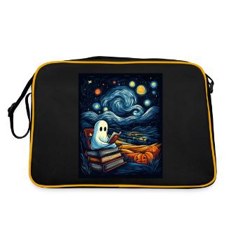 Cadeau d’Halloween Femmes Hommes Enfants Décoration - Sac Retro - noir/or - Dos