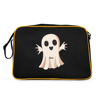 Cadeau d’Halloween Femmes Hommes Enfants Décoration - Sac Retro - noir/or - Dos
