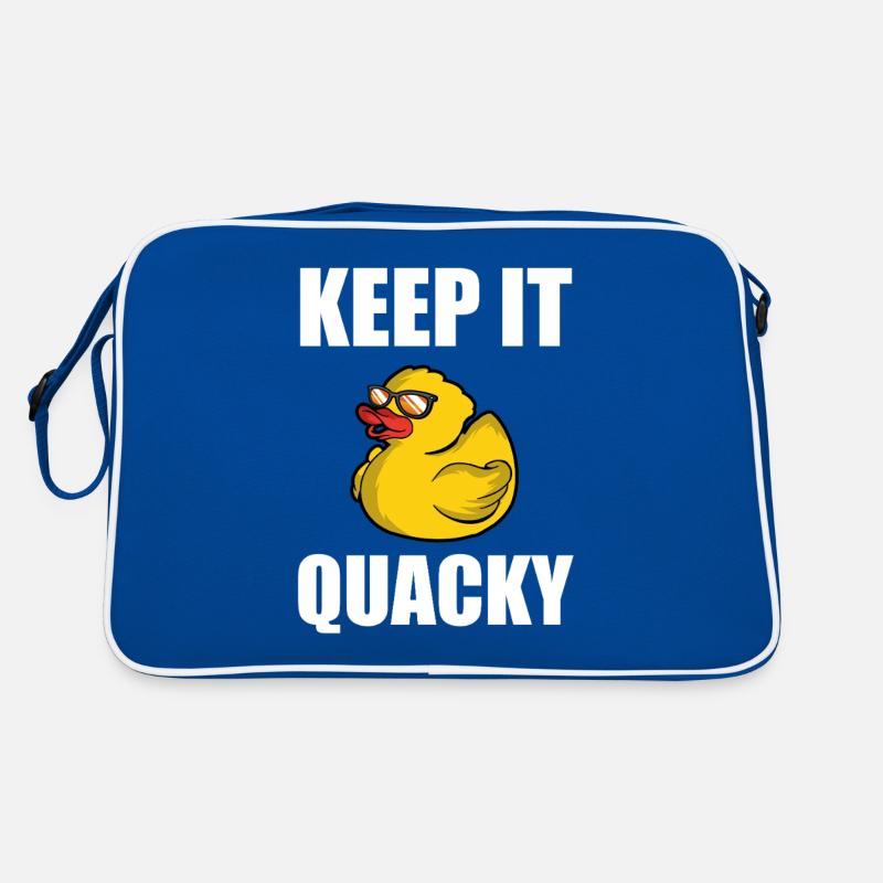 Keep It Quacky - Gummientchen Rubber Duck Duckie Retro Bag
