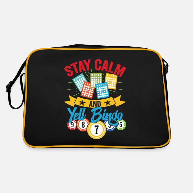 Bingo Gift Bingo Player Bingo Party Retro Bag
