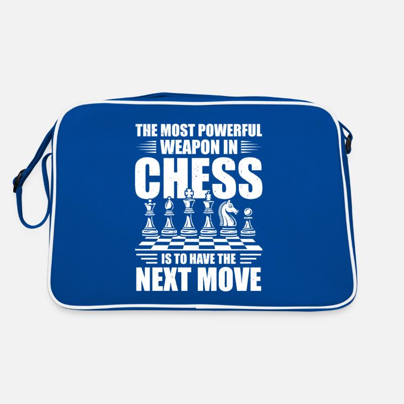Powerful Weapon Chess Next Move Retro Tasche