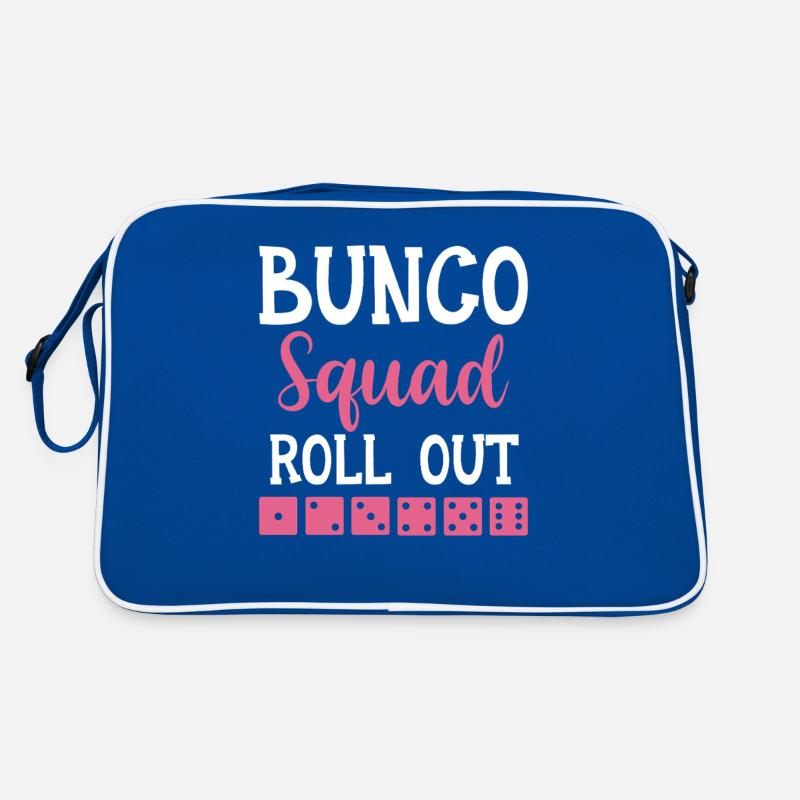 Bunco Player Gift Bunco Evening Dice Retro Bag