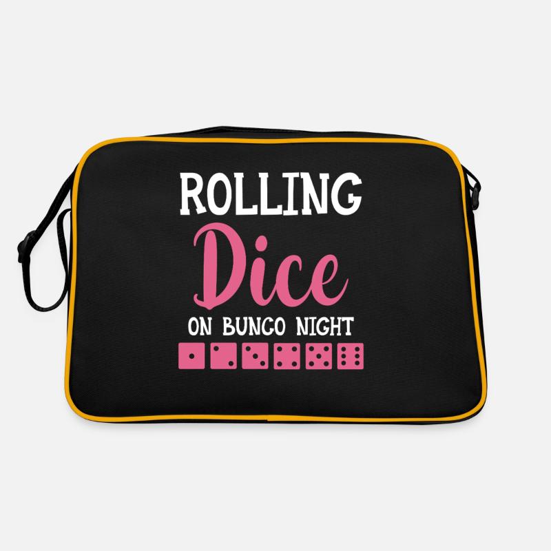 Bunco Gift Bunco Player Dice Game Evening Retro Bag