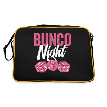 Bungo Night Game Night Dice - Sac Retro - noir/or - Dos