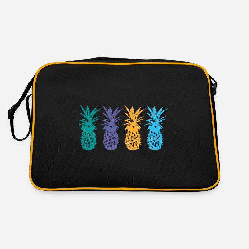 Ananas Retro Tasche
