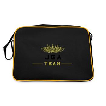 Jga Bachelor Party Team - Sac Retro - noir/or - Dos