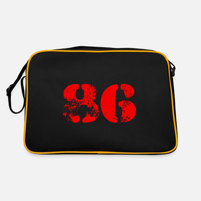 Symbole numérique 86 Sac Retro