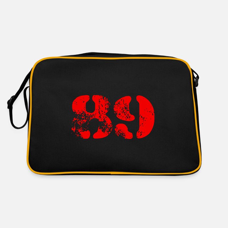 Symbole numérique 89 Sac Retro