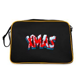 Tenue X Mas - Sac Retro - noir/or - Dos