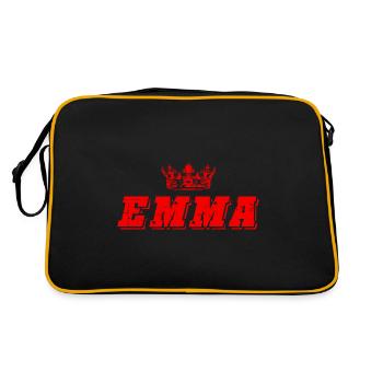 Emma - Sac Retro - noir/or - Dos