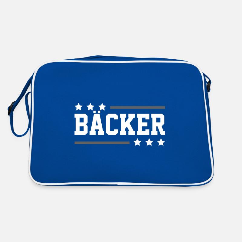 Bäcker Beruf Retro Tasche