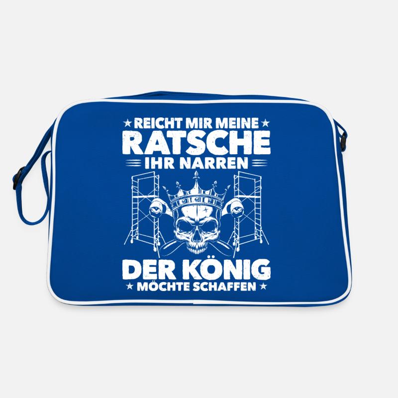 Gerüstbauer Gerüstbau Gerüster Geschenk Retro Tasche