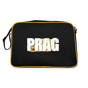 Prague - Retro Bag - black/gold - Back