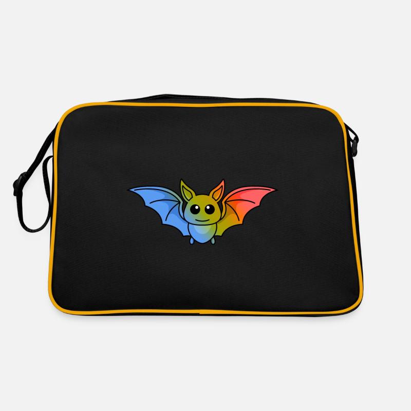 Fledermaus Comic Tier Retro Tasche