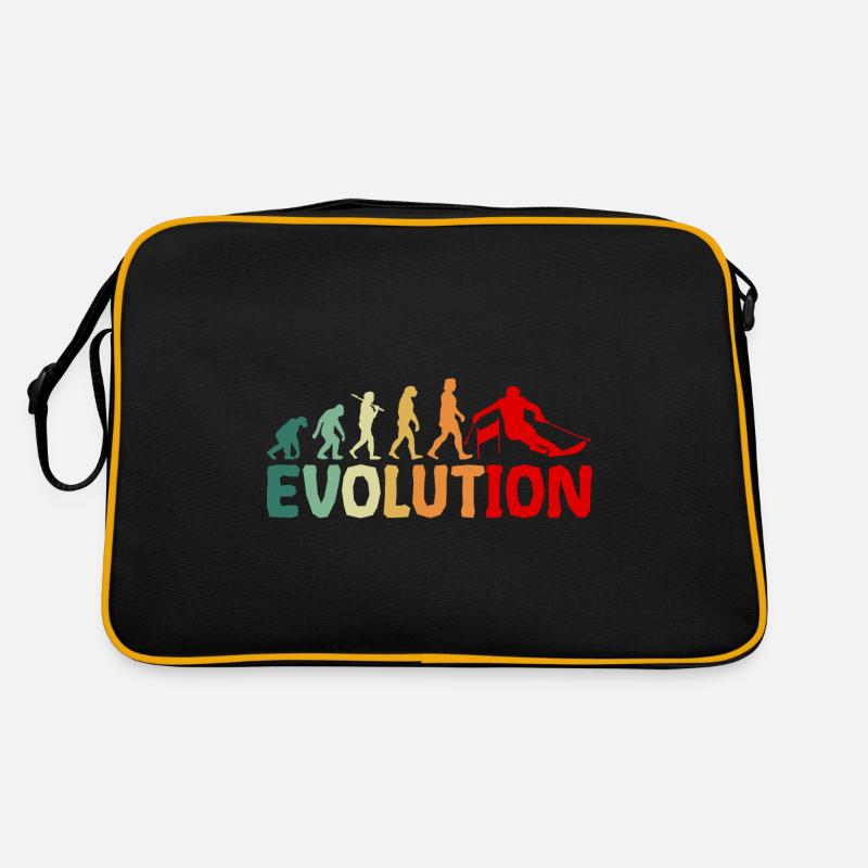 Evolution of Skiing Retro Tasche