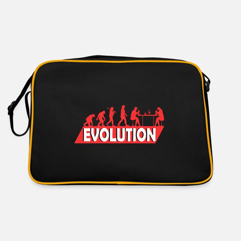 Biology Biologist Studies Student Evolution Retro Bag