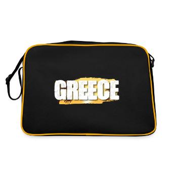 Greece - Retro Bag - black/gold - Back