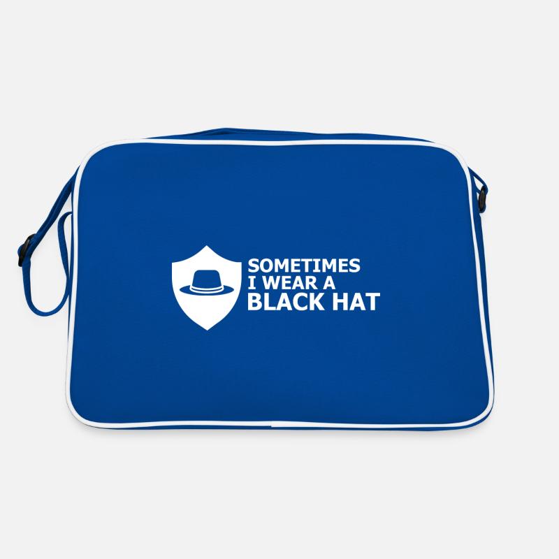 Conception de la cybersécurité pour les pirates informatiques et la cybersécurité Sac Retro