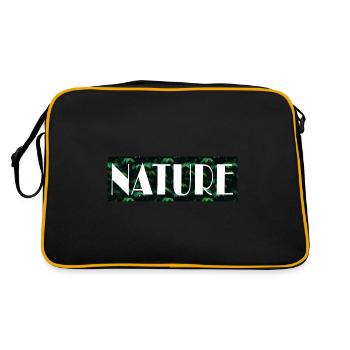 Nature - Retro Bag - black/gold - Back