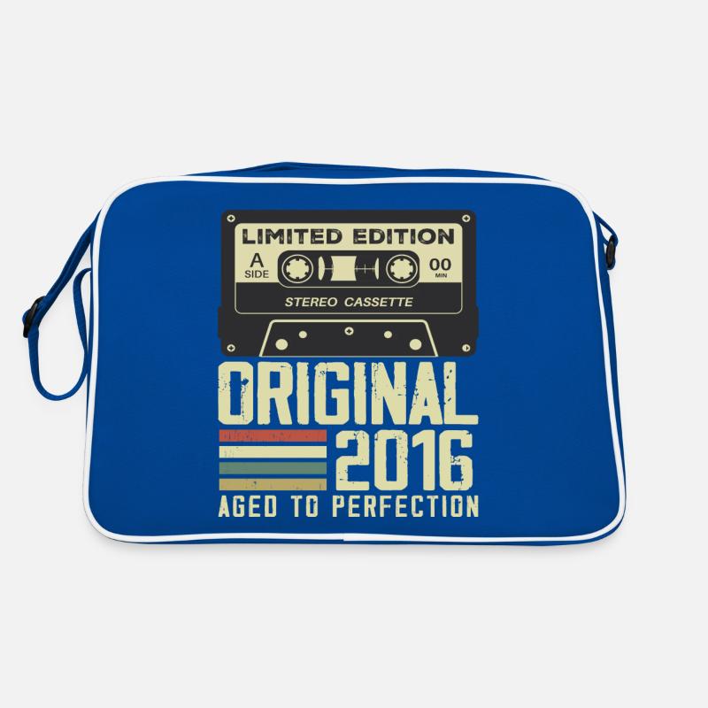 8e Cadeau Anniversaire Style rétro 2016 Sac Retro