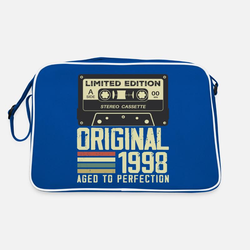 Geschenk zum 26. Jubiläum im Retro-Stil 1998 Retro Tasche