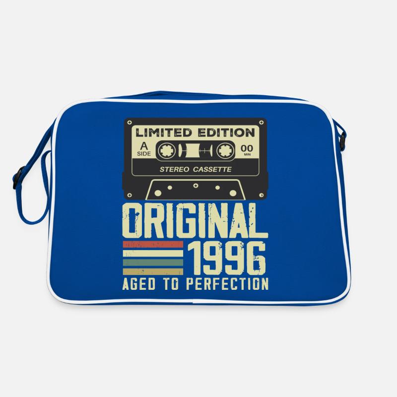 28. Jubiläumsgeschenk im Retro-Stil 1996 Retro Tasche