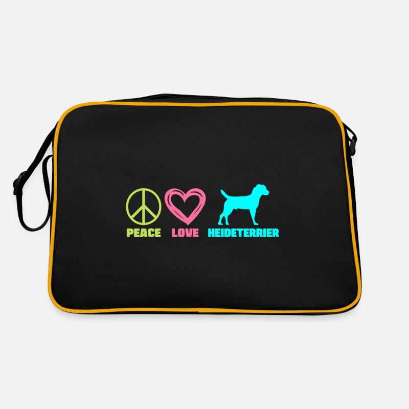 Heather Terrier Mama Paix Amour Sac Retro