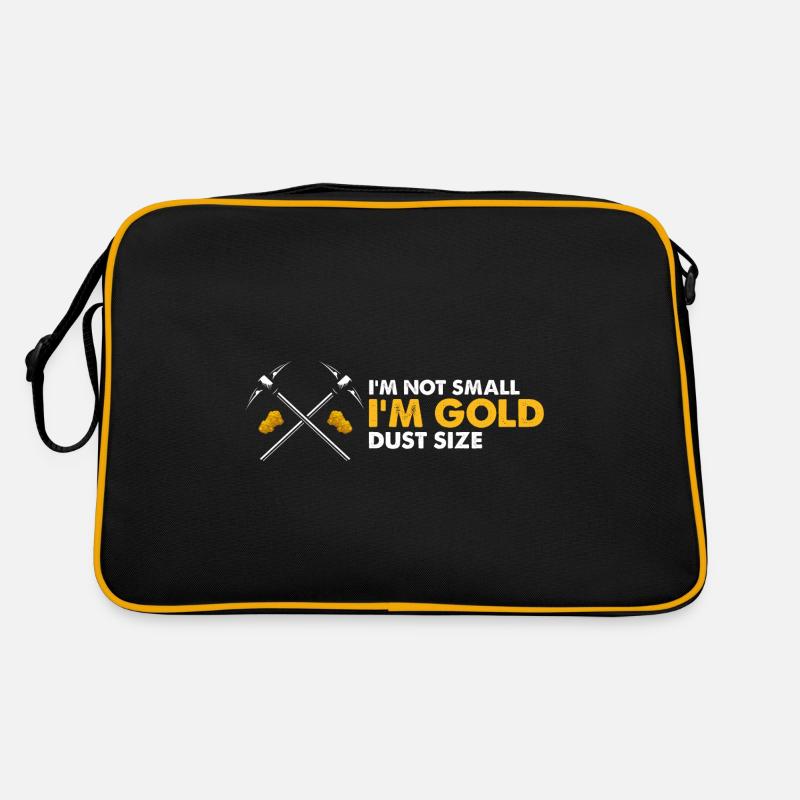 Gold Digger Gold Panning Gold Mining Designs Retro Bag