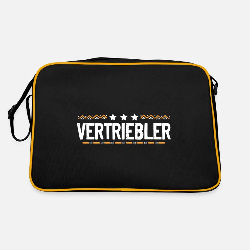 Vertriebler Beruf Retro Tasche