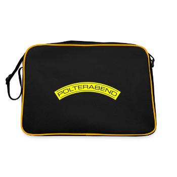 Bachelor party bachelor party - Retro Bag - black/gold - Back